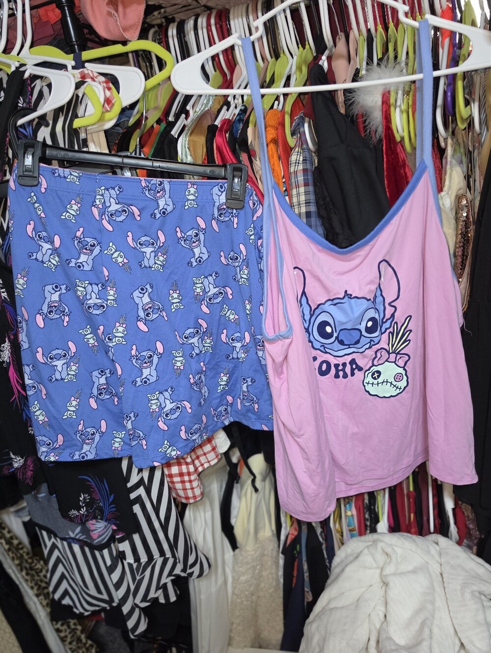Nwot Disney Stitch Pajama Set 2x